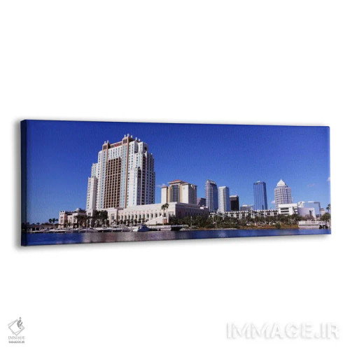 تابلو دکوراتیو Tampa, Hillsborough County, Florida, USA,آسمان خراش های… اثر پانورامیک ایمجز - نمای پرسپکتیو محصول
