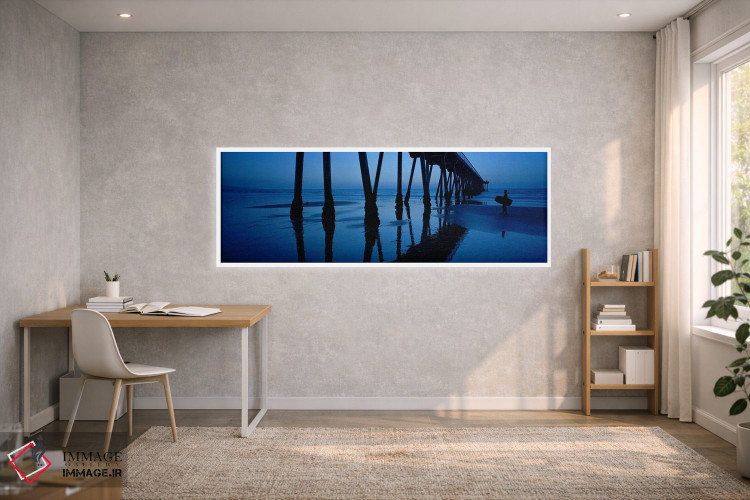 تابلو دکوراتیو Hermosa Beach, Los Angeles County, California, USA,اسکل… اثر پانورامیک ایمجز - D1W