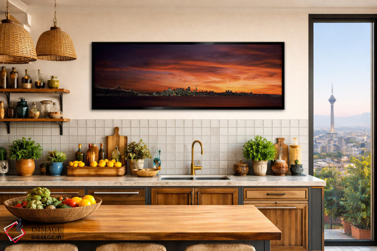 تابلو دکوراتیو View from Treasure Island, San Francisco, California, U… اثر پانورامیک ایمجز - D2B