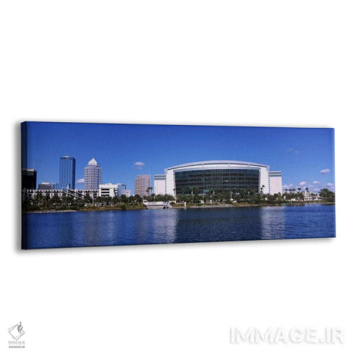 تابلو دکوراتیو St. Pete Times Forum, Tampa, Florida, USA,ساختمان ها در… اثر پانورامیک ایمجز - نمای پرسپکتیو محصول