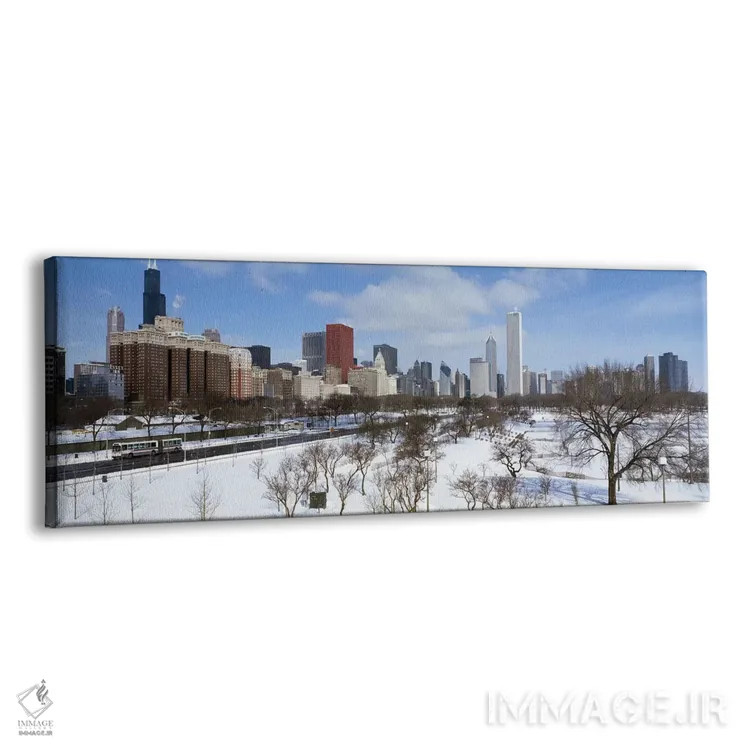 تابلو دکوراتیو South Michigan Avenue, Chicago, Illinois, USA,آسمان خرا… اثر پانورامیک ایمجز - نمای پرسپکتیو محصول