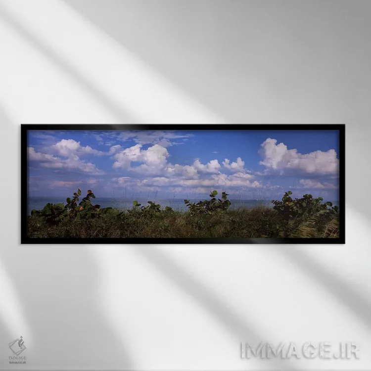 تابلو دکوراتیو Tampa Bay, Gulf Of Mexico, Anna Maria Island, Manatee C… اثر پانورامیک ایمجز - نمای قابدار مشکی