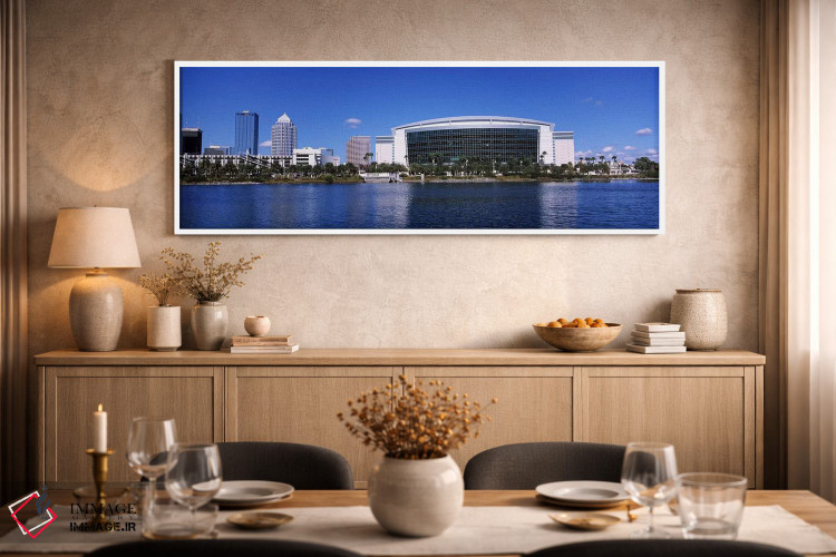 تابلو دکوراتیو St. Pete Times Forum, Tampa, Florida, USA,ساختمان ها در… اثر پانورامیک ایمجز - D2W