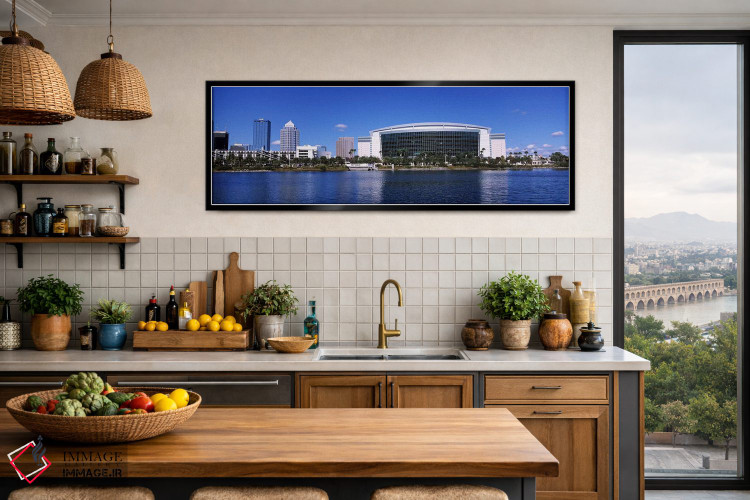 تابلو دکوراتیو St. Pete Times Forum, Tampa, Florida, USA,ساختمان ها در… اثر پانورامیک ایمجز - D4B