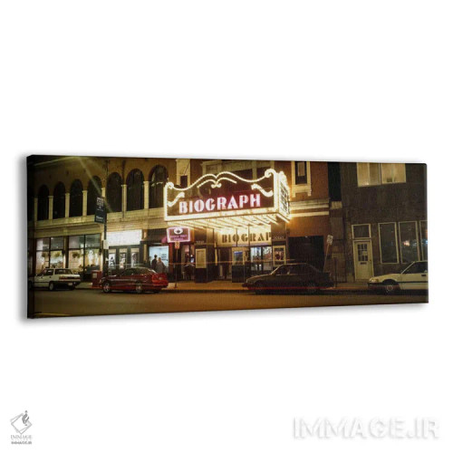 تابلو دکوراتیو Lincoln Avenue, Chicago, Illinois, USA,تئاتر روشن در شب… اثر پانورامیک ایمجز - نمای پرسپکتیو محصول