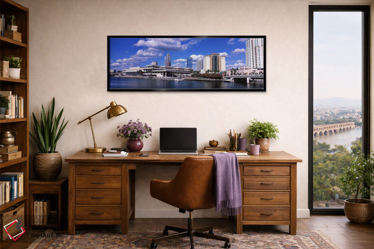 تابلو دکوراتیو Tampa, Hillsborough County, Florida, USA,ساختمان ها در… اثر پانورامیک ایمجز - D3B