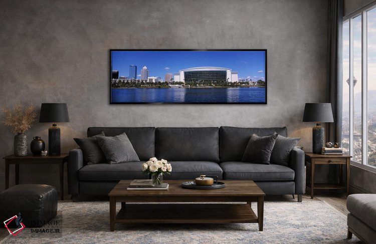 تابلو دکوراتیو St. Pete Times Forum, Tampa, Florida, USA,ساختمان ها در… اثر پانورامیک ایمجز - D6B