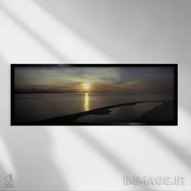 تابلو دکوراتیو Whidbey Island, Island County, Washington State, USA,غر… اثر پانورامیک ایمجز - نمای قابدار مشکی