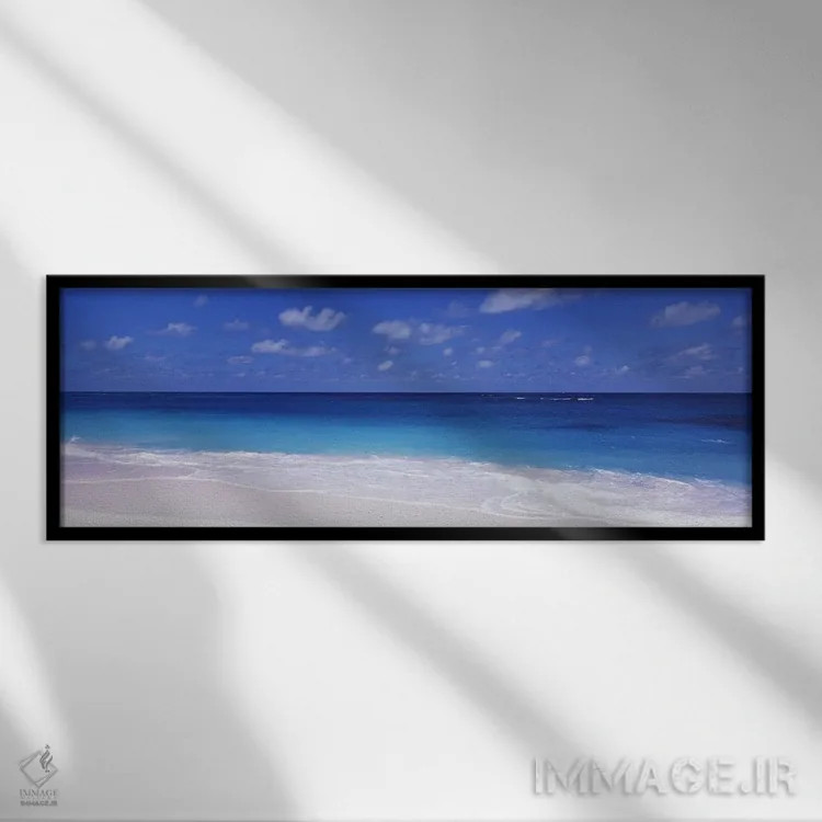 تابلو دکوراتیو Shoal Bay Beach, Shoal Bay Village, Anguilla, Leeward I… اثر پانورامیک ایمجز - نمای قابدار مشکی