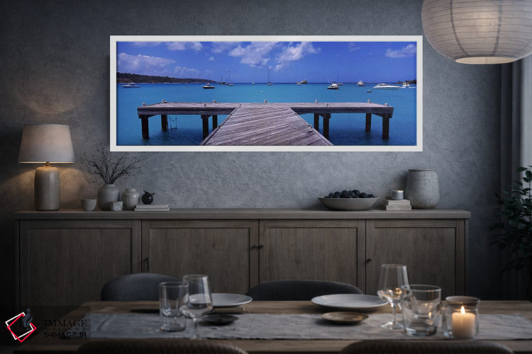 تابلو دکوراتیو Sandy Ground, Anguilla,منظره دریایی با قایق ها، سندی گر… اثر پانورامیک ایمجز - D3W
