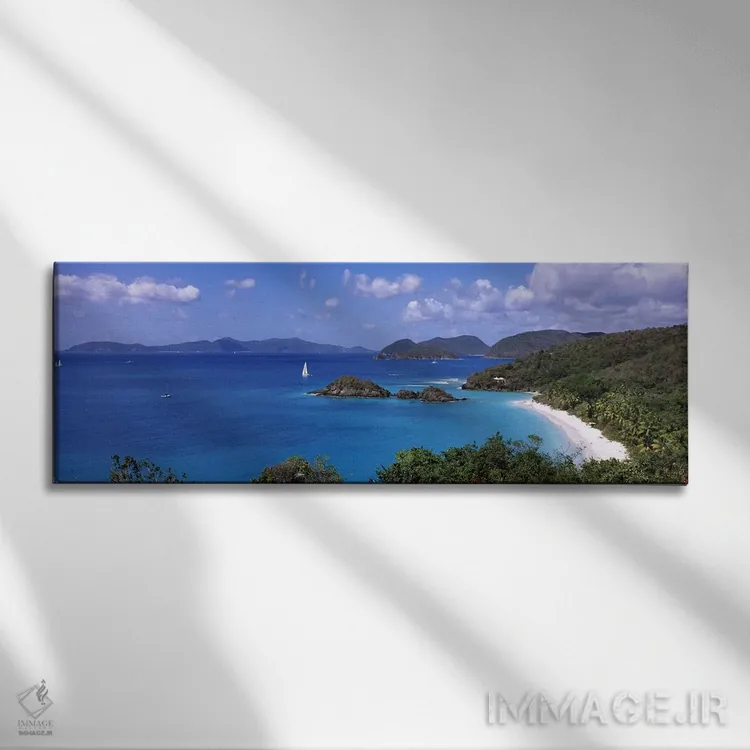 تابلو دکوراتیو Virgin Islands National Park, St. John, United States V… اثر پانورامیک ایمجز - نمای روبهرو روی دیوار