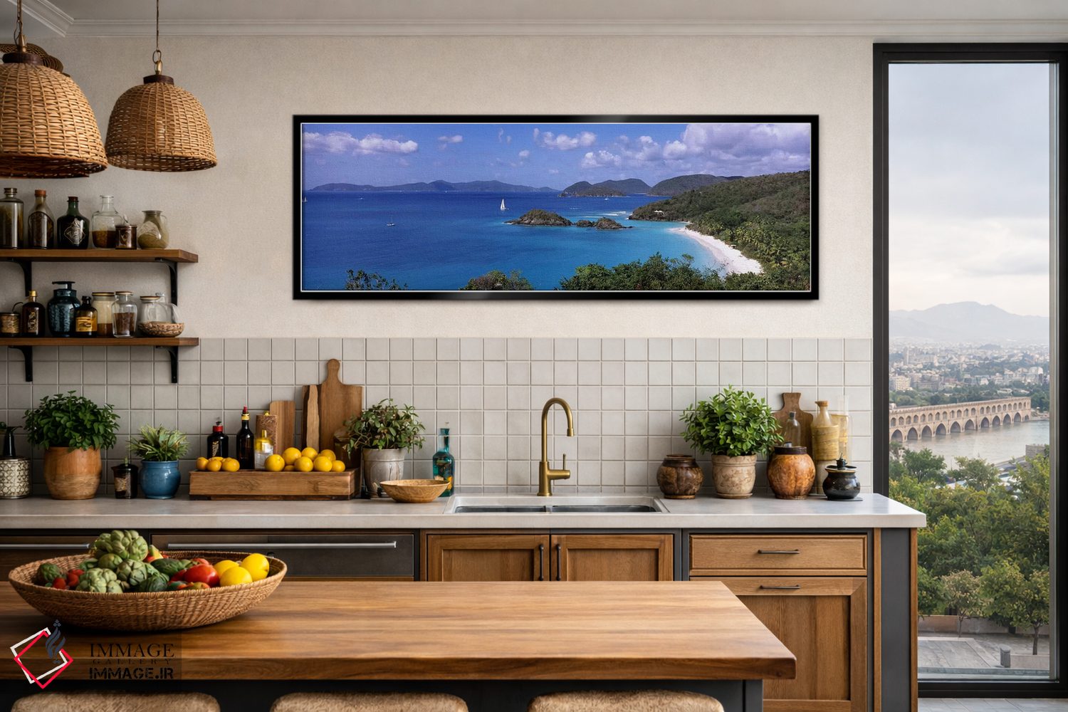 تابلو دکوراتیو Virgin Islands National Park, St. John, United States V… اثر پانورامیک ایمجز - D3B