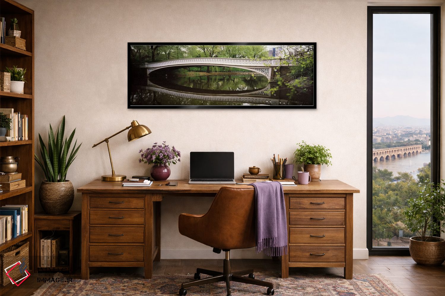 تابلو دکوراتیو Central Park, Manhattan, New York City, New York State… اثر پانورامیک ایمجز - D3B