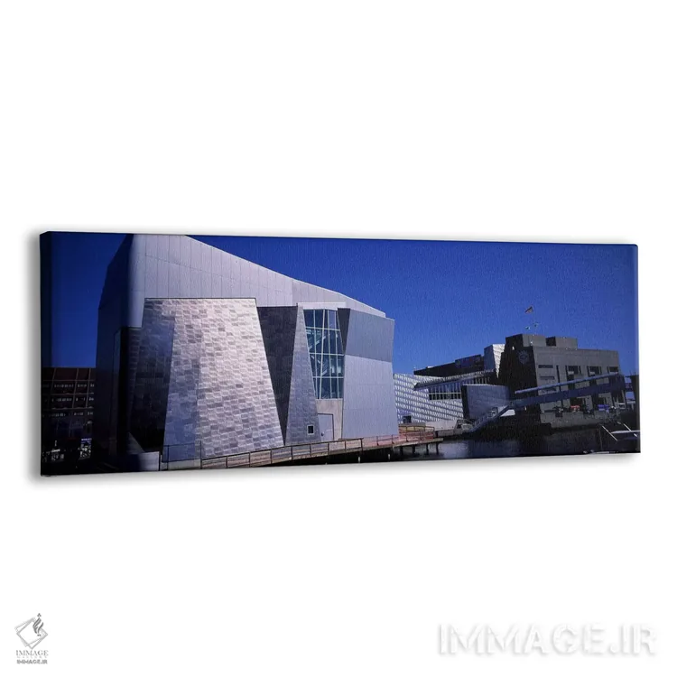 تابلو دکوراتیو New England Aquarium, Boston Harbor, Boston, Suffolk Co… اثر پانورامیک ایمجز - نمای پرسپکتیو محصول