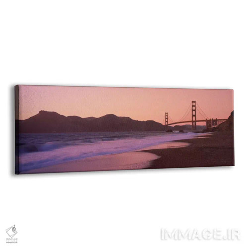تابلو دکوراتیو Baker Beach, Golden Gate Bridge, San Francisco, San Fra… اثر پانورامیک ایمجز - نمای پرسپکتیو محصول