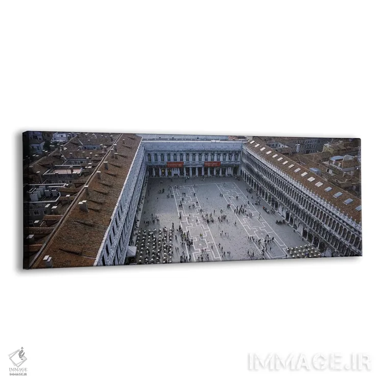 تابلو دکوراتیو St. Mark's Square, St Mark's Campanile, Venice, Veneto… اثر پانورامیک ایمجز - نمای پرسپکتیو محصول
