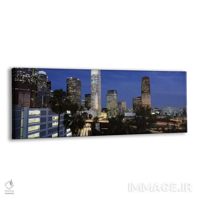 تابلو دکوراتیو City Of Los Angeles, Los Angeles County, California, US… اثر پانورامیک ایمجز - نمای پرسپکتیو محصول
