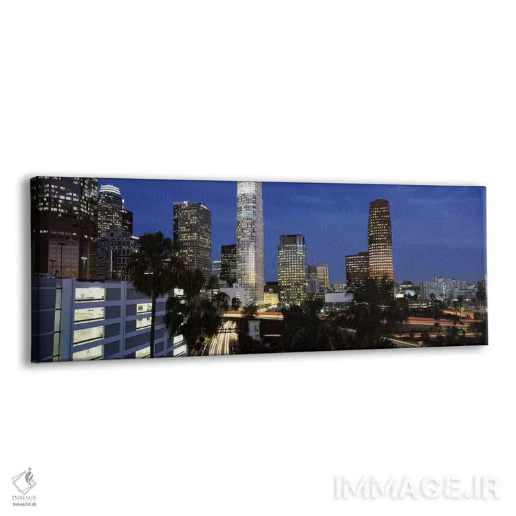 تابلو دکوراتیو City Of Los Angeles, Los Angeles County, California, US… اثر پانورامیک ایمجز - نمای پرسپکتیو محصول