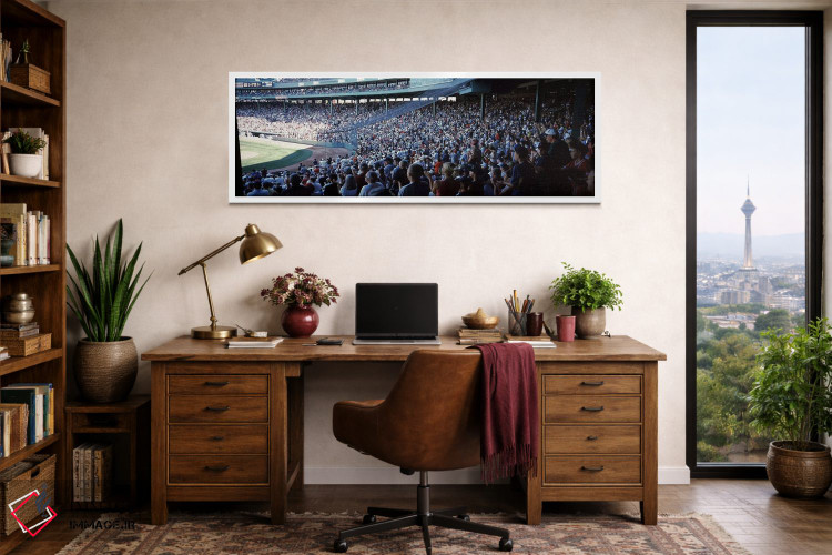 تابلو دکوراتیو Fenway Park, Boston, Suffolk County, Massachusetts, USA… اثر پانورامیک ایمجز - D1W