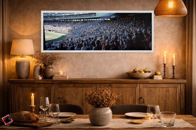 تابلو دکوراتیو Fenway Park, Boston, Suffolk County, Massachusetts, USA… اثر پانورامیک ایمجز - D3W