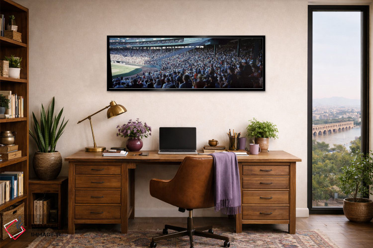 تابلو دکوراتیو Fenway Park, Boston, Suffolk County, Massachusetts, USA… اثر پانورامیک ایمجز - D4B
