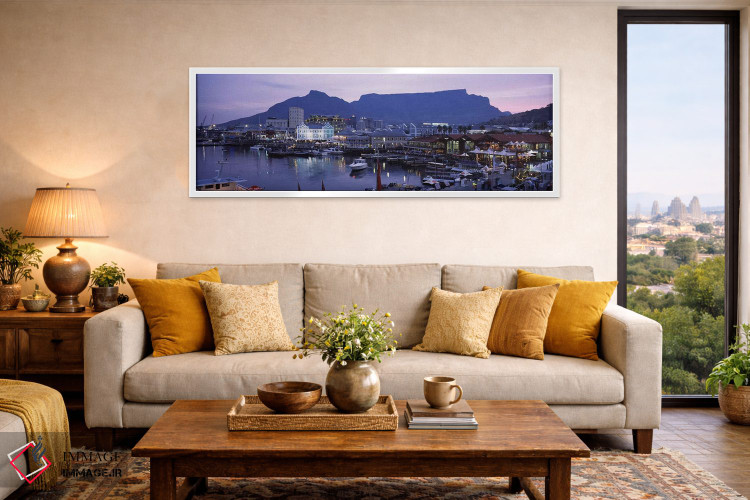 تابلو دکوراتیو Cape Town, Western Cape Province, South Africa,اسکله وی… اثر پانورامیک ایمجز - D5W