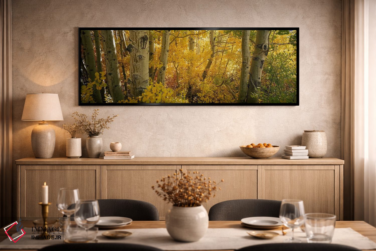 تابلو دکوراتیو Californian Sierra Nevada, California, USA,درختان صنوبر… اثر پانورامیک ایمجز - D2B