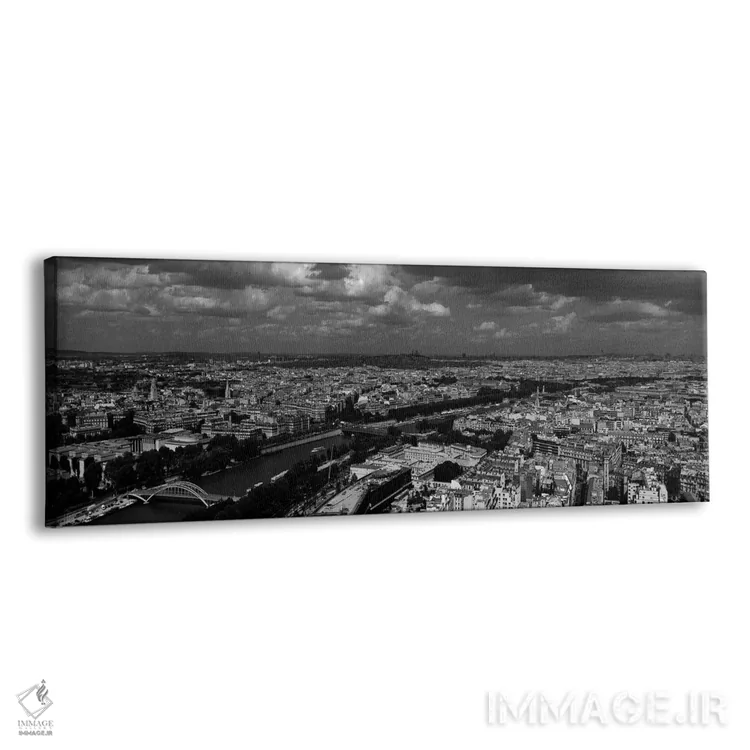 تابلو دکوراتیو Seine River, Paris, Ile-de-France, France,نمای هوایی از… اثر پانورامیک ایمجز - نمای پرسپکتیو محصول