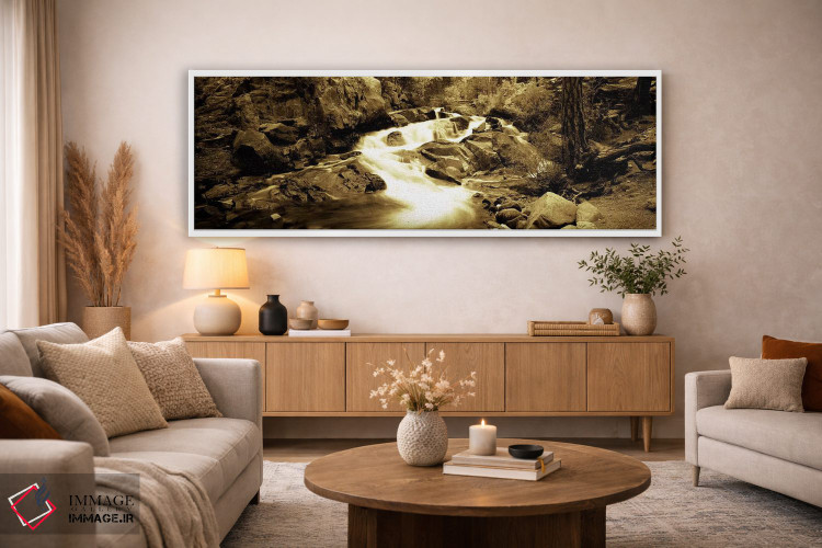 تابلو دکوراتیو Lee Vining Creek, Lee Vining, Mono County, California… اثر پانورامیک ایمجز - D3W