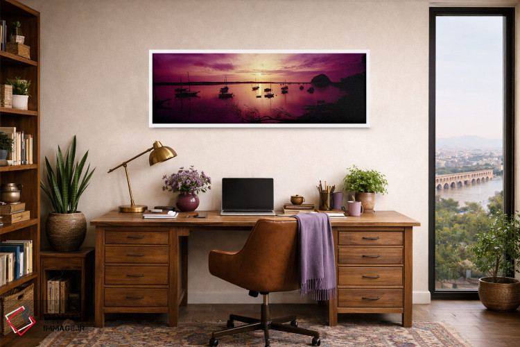 تابلو دکوراتیو Morro Bay, San Luis Obispo County, California, USA,قایق… اثر پانورامیک ایمجز - D1W