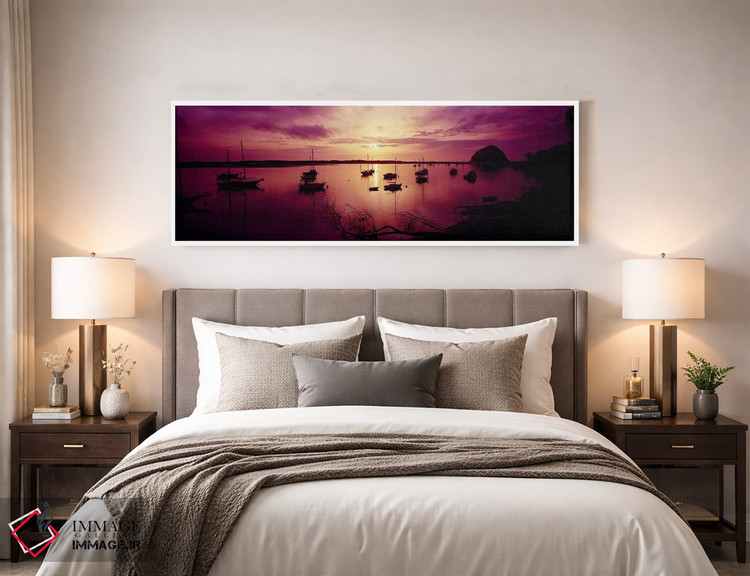 تابلو دکوراتیو Morro Bay, San Luis Obispo County, California, USA,قایق… اثر پانورامیک ایمجز - D3W