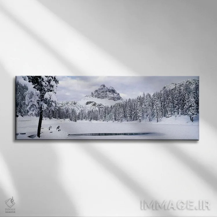 تابلو دکوراتیو Lake Antorno, Tre Cime Di Lavaredo, Dolomites, Cadore… اثر پانورامیک ایمجز - نمای روبهرو روی دیوار