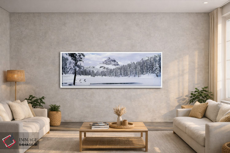 تابلو دکوراتیو Lake Antorno, Tre Cime Di Lavaredo, Dolomites, Cadore… اثر پانورامیک ایمجز - D2W