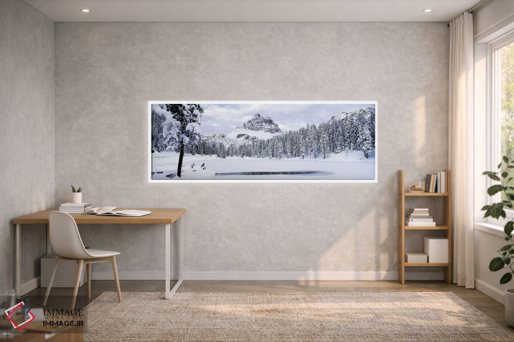 تابلو دکوراتیو Lake Antorno, Tre Cime Di Lavaredo, Dolomites, Cadore… اثر پانورامیک ایمجز - D1W