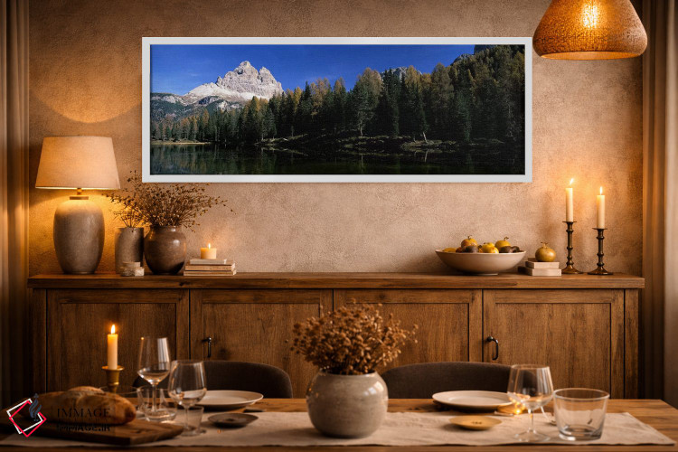 تابلو دکوراتیو Lake Misurina, Tre Cime Di Lavaredo, Dolomites, Cadore… اثر پانورامیک ایمجز - D2W