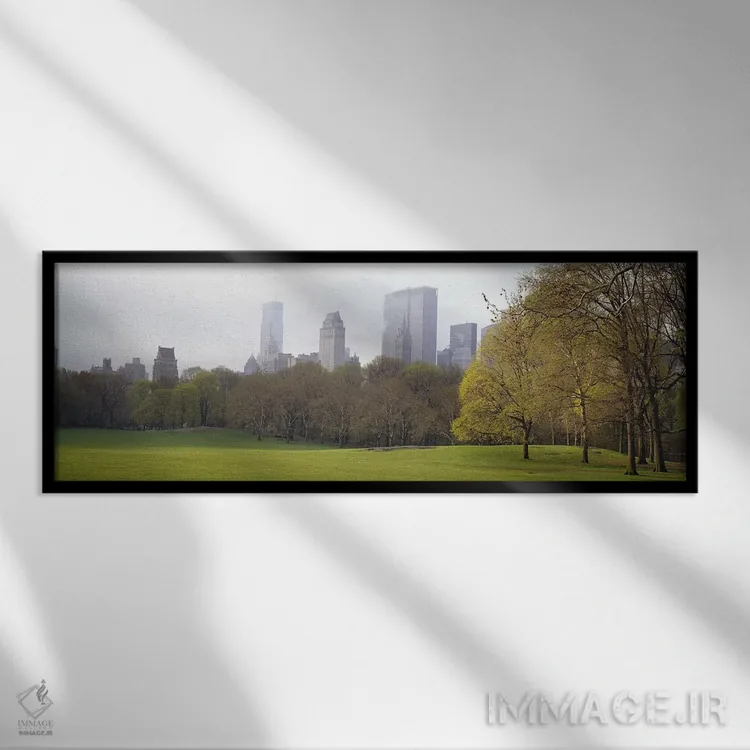 تابلو دکوراتیو Central Park, Manhattan, New York City, New York State… اثر پانورامیک ایمجز - نمای قابدار مشکی