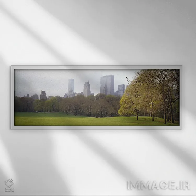 تابلو دکوراتیو Central Park, Manhattan, New York City, New York State… اثر پانورامیک ایمجز - نمای قابدار سفید