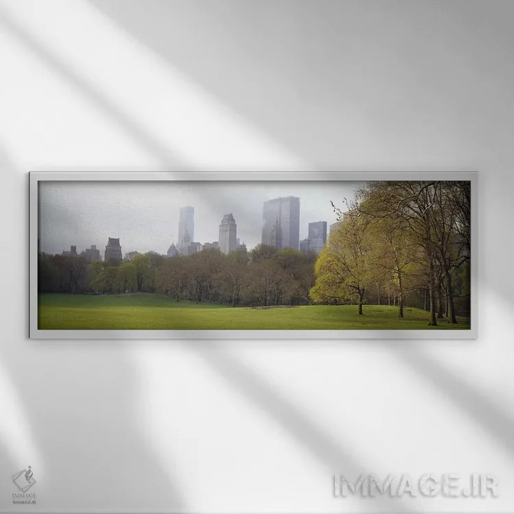 تابلو دکوراتیو Central Park, Manhattan, New York City, New York State… اثر پانورامیک ایمجز - نمای قابدار سفید
