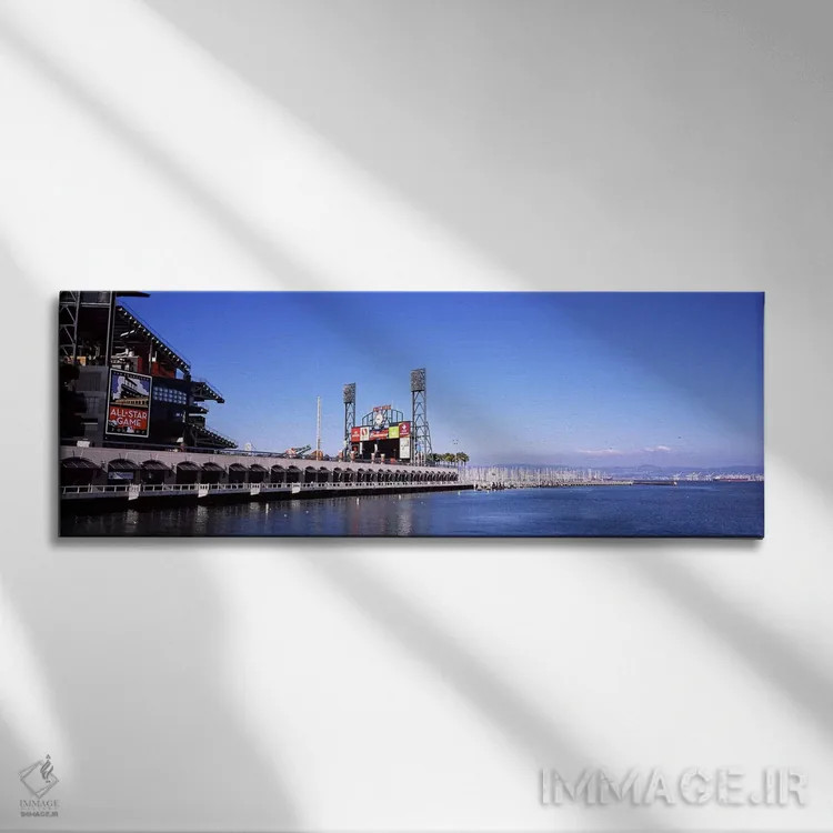 تابلو دکوراتیو AT&T Park, San Francisco, California, USA,پارک بیسبال د… اثر پانورامیک ایمجز - نمای روبهرو روی دیوار