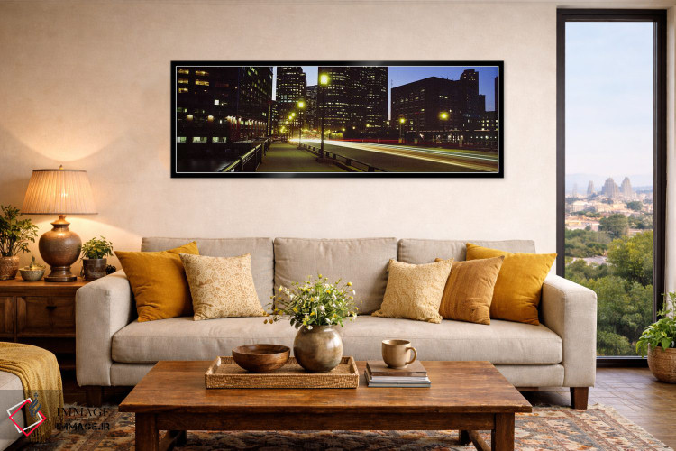 تابلو دکوراتیو Northern Avenue Bridge, Boston, Suffolk County, Massach… اثر پانورامیک ایمجز - D6B