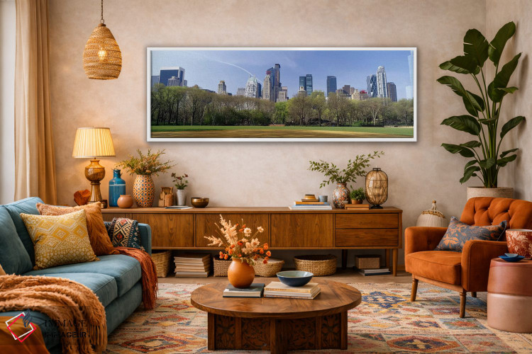 تابلو دکوراتیو Midtown, Manhattan, New York City, New York, USA,نمای ب… اثر پانورامیک ایمجز - D1W