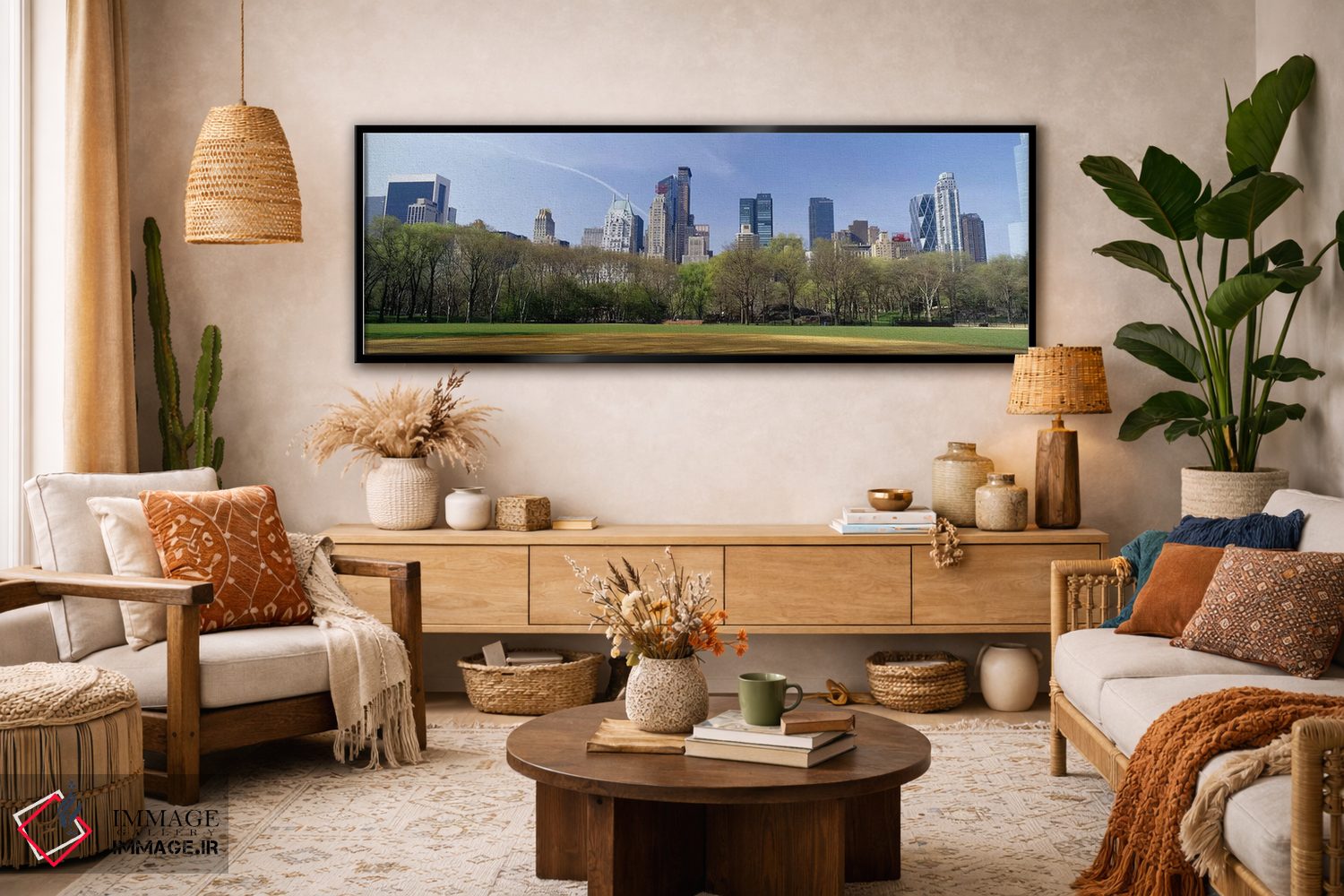 تابلو دکوراتیو Midtown, Manhattan, New York City, New York, USA,نمای ب… اثر پانورامیک ایمجز - D2B