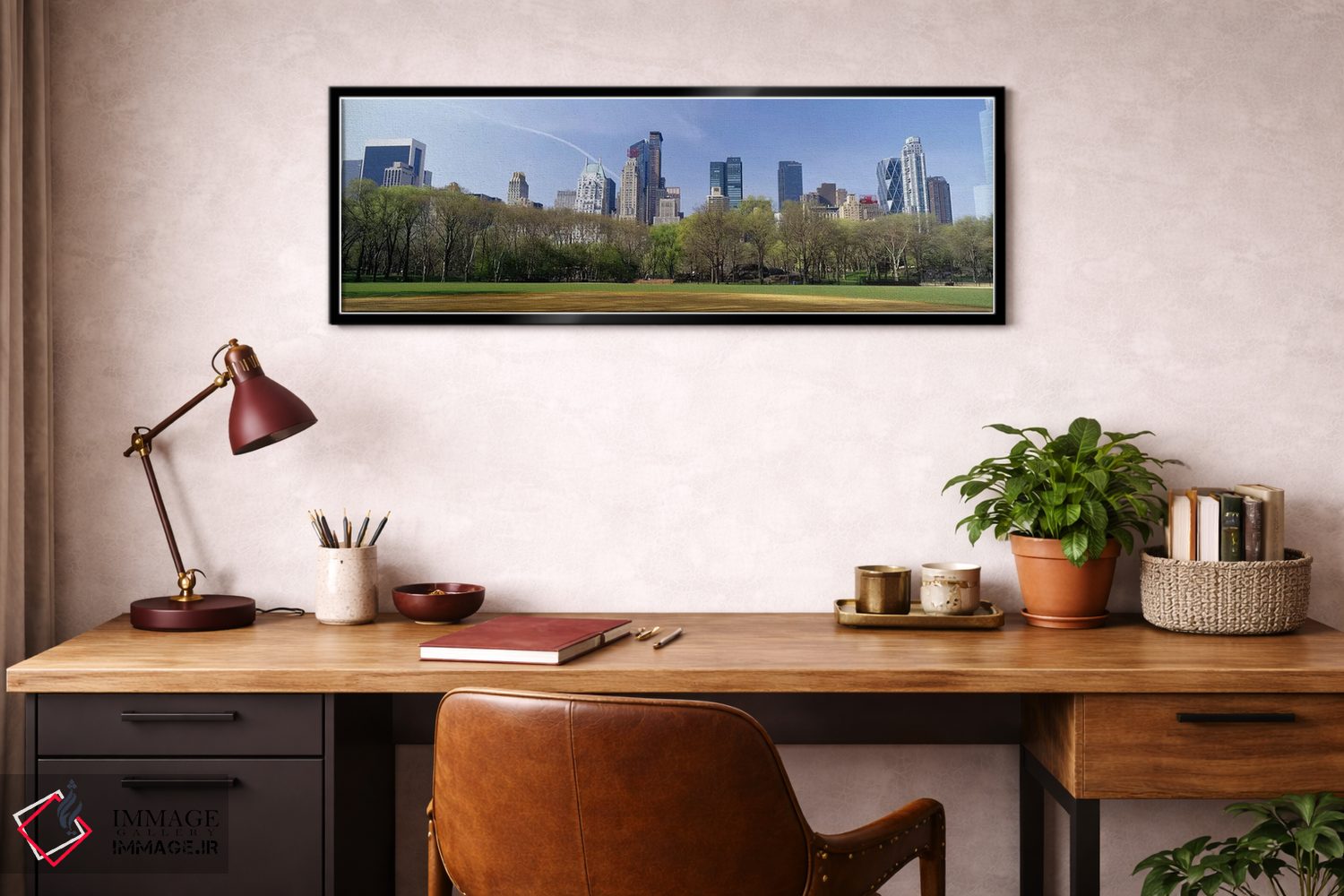 تابلو دکوراتیو Midtown, Manhattan, New York City, New York, USA,نمای ب… اثر پانورامیک ایمجز - D3B