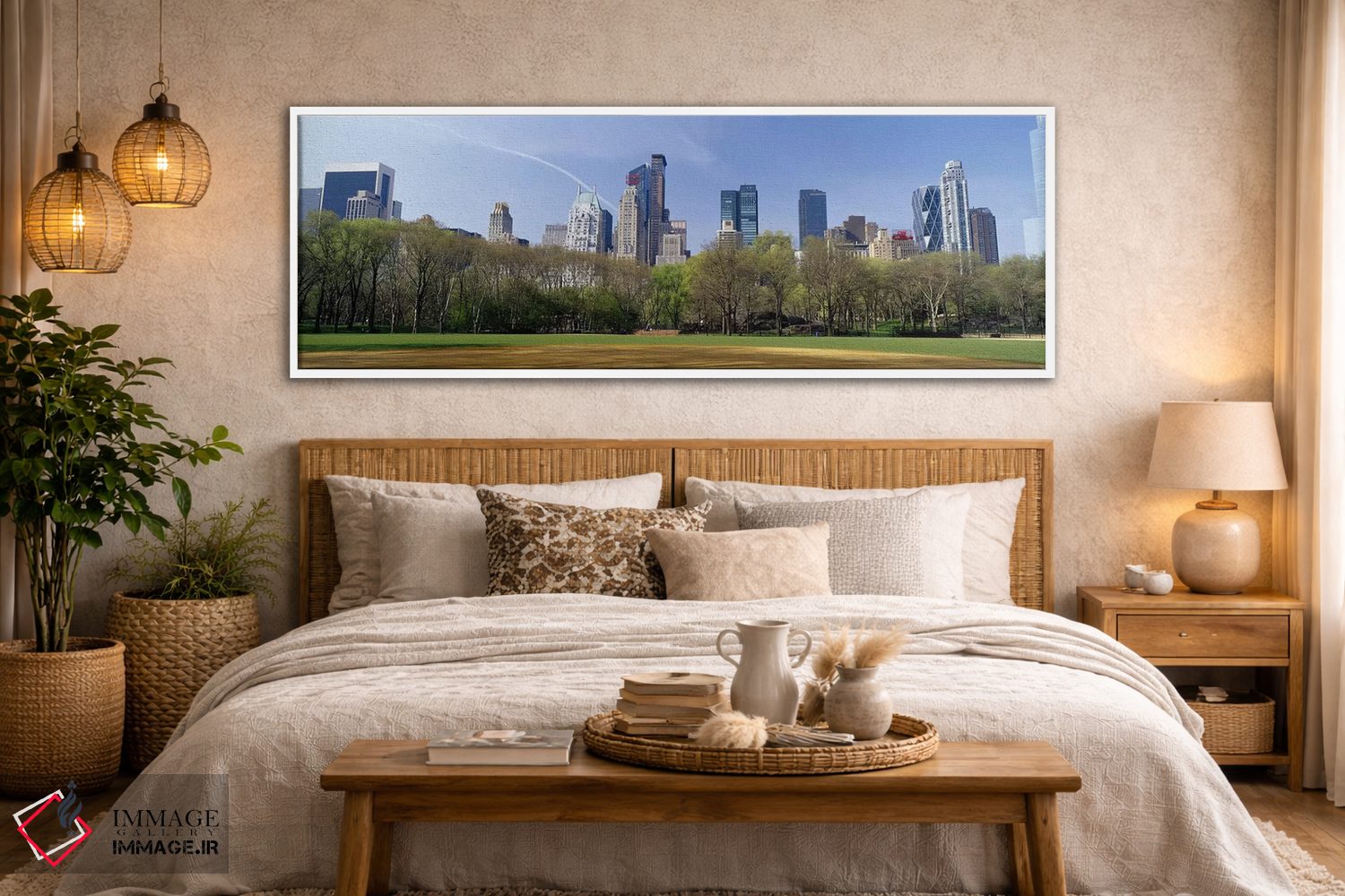 تابلو دکوراتیو Midtown, Manhattan, New York City, New York, USA,نمای ب… اثر پانورامیک ایمجز - D4W