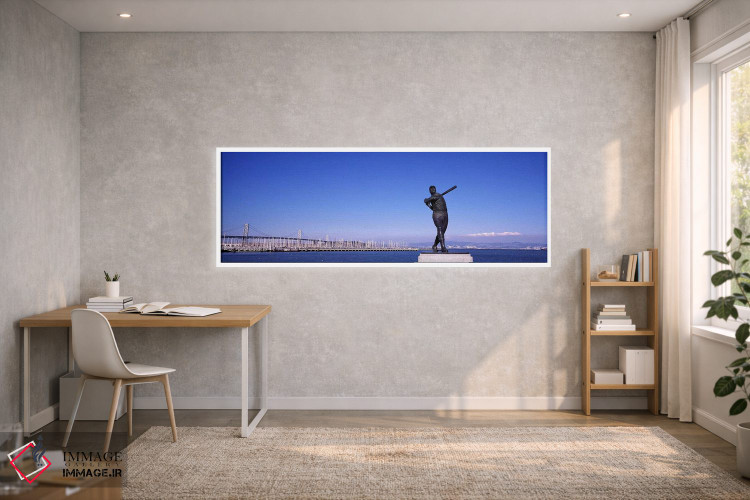 تابلو دکوراتیو Bay Bridge, San Francisco, California, USA,خلیج سان فرا… اثر پانورامیک ایمجز - D1W