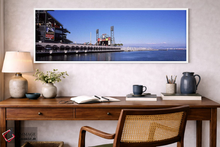 تابلو دکوراتیو AT&T Park, San Francisco, California, USA,پارک بیسبال د… اثر پانورامیک ایمجز - D1W