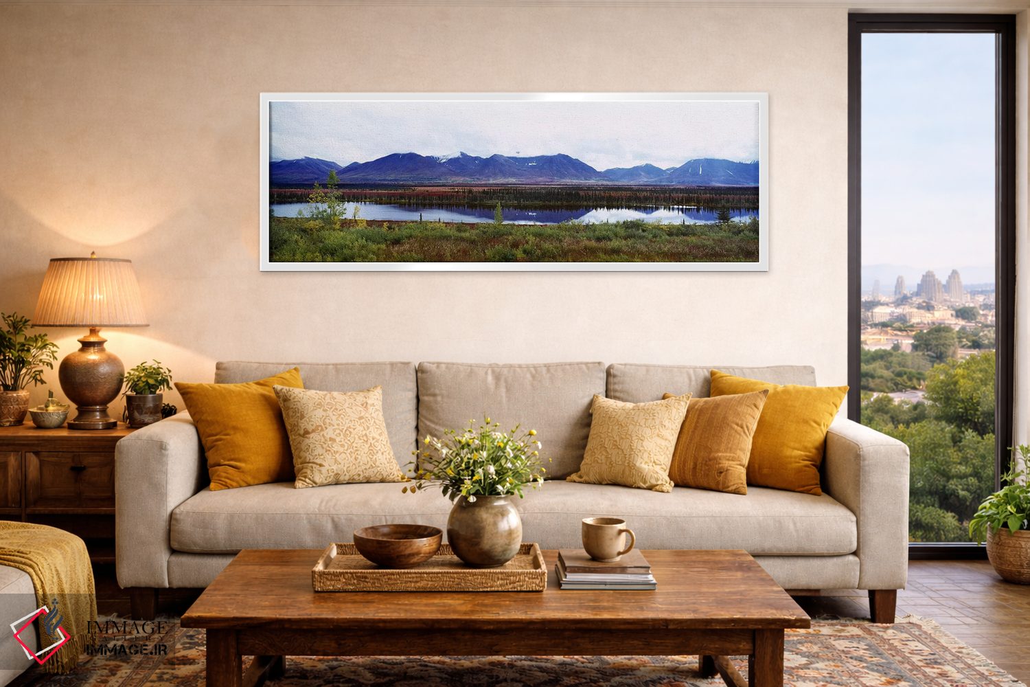 تابلو دکوراتیو Mt McKinley, Denali National Park, Anchorage, Alaska, U… اثر پانورامیک ایمجز - D4W