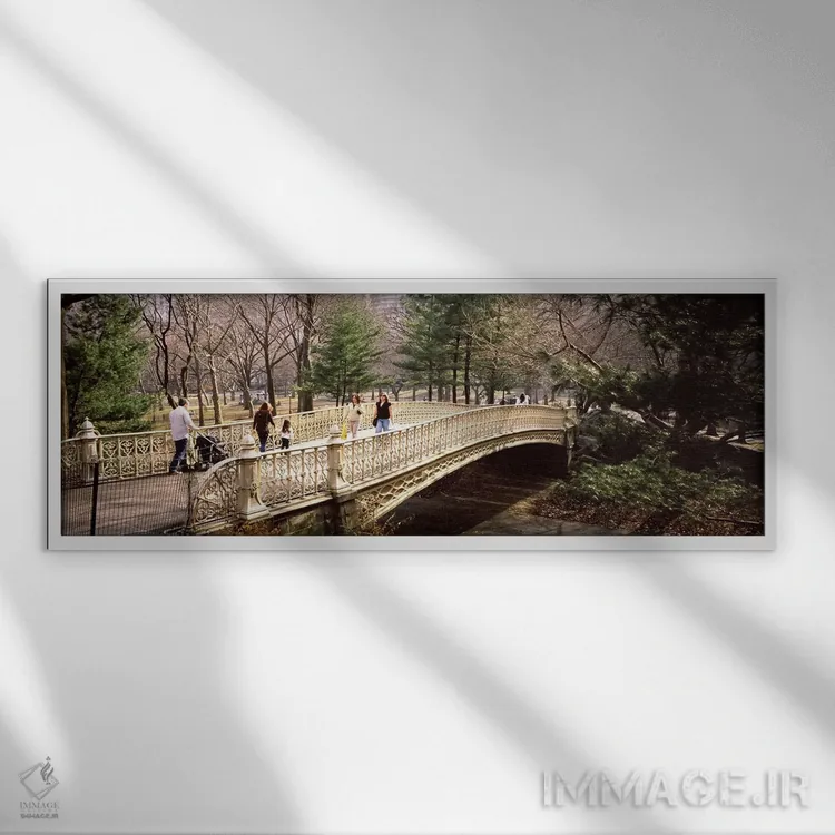 تابلو دکوراتیو Manhattan, New York City, New York State, USA,گروهی از… اثر پانورامیک ایمجز - نمای قابدار سفید