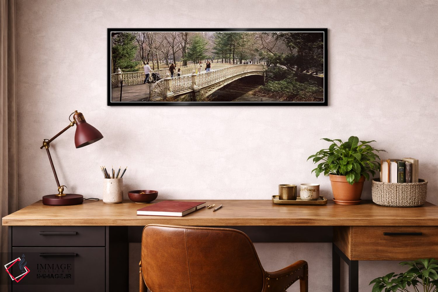 تابلو دکوراتیو Manhattan, New York City, New York State, USA,گروهی از… اثر پانورامیک ایمجز - D3B