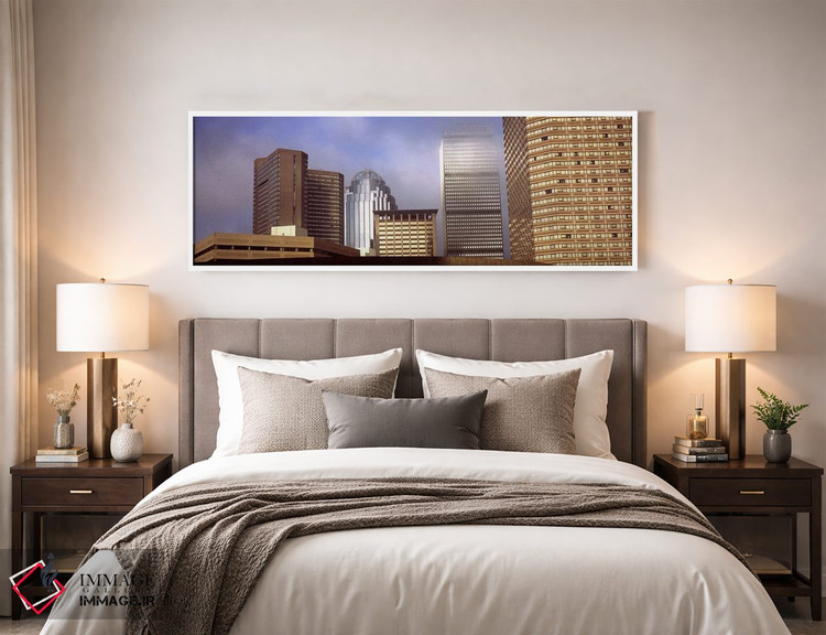 تابلو دکوراتیو Suffolk County, Massachusetts, USA,آسمان خراش ها در شهر… اثر پانورامیک ایمجز - D3W